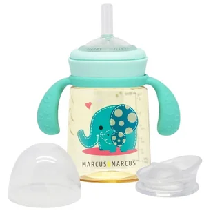 Butelka Treningowa Z Ustnikiem I Słomką 2In1 180Ml - Marcus & Marcus - Chusty do noszenia dzieci - miniaturka - grafika 1