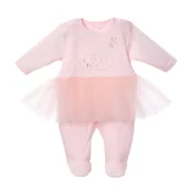 Pajacyki dla niemowląt - BGL-36700P Pajac KARMEN, różowy 74 - miniaturka - grafika 1