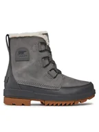 Botki damskie - Sorel Botki Torino™ Ii Wp NL3488-052 Szary - miniaturka - grafika 1