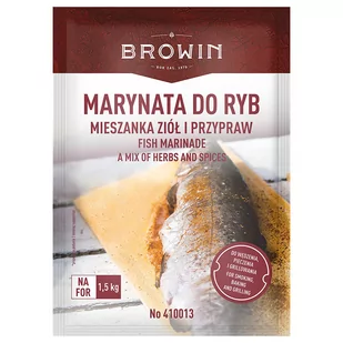 Marynata do ryb - mieszanka ziół i przypraw - 120 g - Akcesoria do masażu - miniaturka - grafika 1