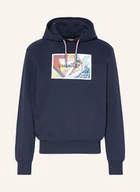 Bluzy męskie - Napapijri Bluza Z Kapturem Portalet blau - NAPAPIJRI - miniaturka - grafika 1