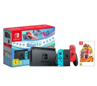 Konsole Nintendo - Nintendo Switch Joy-Con v2 Czerwono-niebieski Sports Set + Nintendo Online 365dni + Super Mario RPG - miniaturka - grafika 1