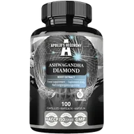 Suplementy naturalne - APOLLO'S HEGEMONY ASHWAGANDHA DIAMOND ŹEŃ-SZEŃ INDYJSKI 100 KAPSUŁEK - miniaturka - grafika 1
