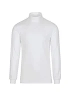 Swetry męskie - Trigema trigema męski sweter z długim rękawem Ski/-Rolli sportowa dla dziewczynek, biały 285010-001 - miniaturka - grafika 1