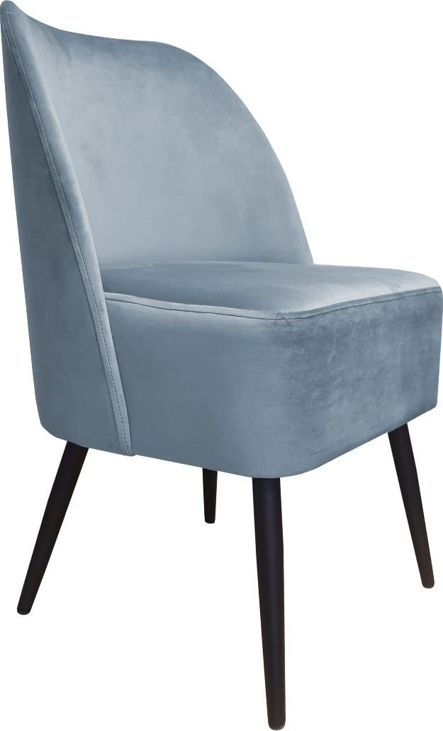 Atos Fotel DUNAJ BL VELVET szary wypoczynkowy ATOS