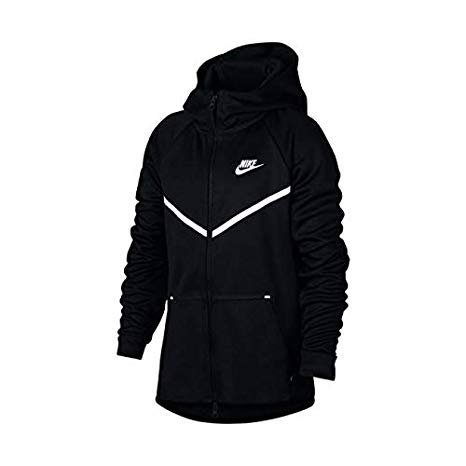 Nike Unisex dzieci B Nsw Tch Ssnl top bluza czarny/biały XS