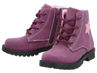 Buty dla dziewczynek - lupilu® Botki ocieplane dziewczęce (Fioletowy, 25) - miniaturka - grafika 1