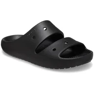 Buty dla chłopców - Kapcie dziecięce Crocs Classic Sandal v2 K Rozmiar butów (UE): 33-34 / Kolor: czarny - miniaturka - grafika 1