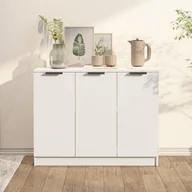 Komody - Lumarko Komoda, biała, 90,5x30x70 cm, materiał drewnopochodny - miniaturka - grafika 1