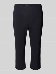 Spodnie capri z mieszanki wiskozy model ‘INA’ - Spodnie damskie - miniaturka - grafika 1