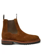 Botki męskie - Clarks Sztyblety Clarkridge Top 26179723 Brązowy - miniaturka - grafika 1