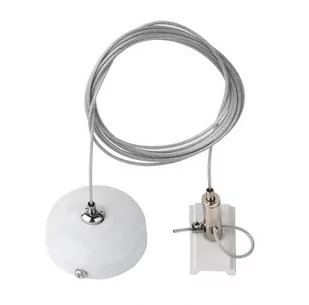 Azzardo Track Magnetic Suspension Kit 2m white) AZ4694 - Lampy pozostałe - miniaturka - grafika 1