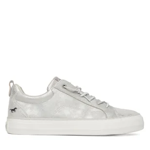 Tenisówki Mustang 1272-311 Srebrny - Trampki damskie - miniaturka - grafika 1