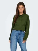 Bluzki damskie - ONLY Bluzka w kolorze zielonym - miniaturka - grafika 1