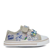 Buty dla chłopców - Trampki Looney Tunes CEO-CP91-AW25-205WBLT Beżowy - miniaturka - grafika 1