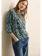 Bluzki damskie - Cecil Bluzka w kolorze turkusowo-niebieskim - miniaturka - grafika 1