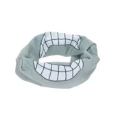 Czapeczki dla niemowląt - Lassig Wielofunkcyjna chusta komin Flexi Loop Smile grey - miniaturka - grafika 1