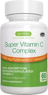 Suplement diety, Igennus, Witamina C 1000 mg, 60 tab. - Witaminy i minerały - miniaturka - grafika 1