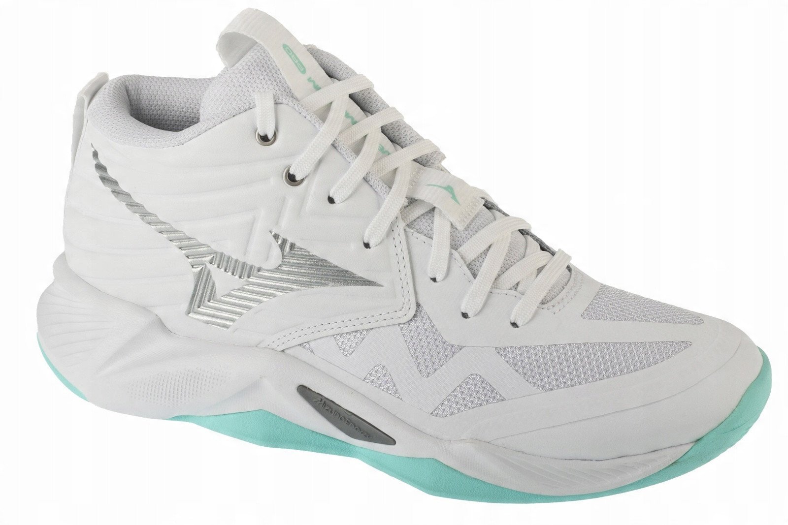 Mizuno Wave Momentum Pro Mid V1GC254545 białe 38
