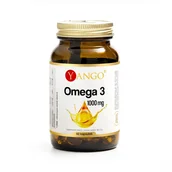 Witaminy i minerały - Yango, Omega 3 1000 mg, Suplement diety, 60 kaps. - miniaturka - grafika 1