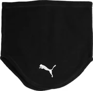 Czapki i chusty sportowe damskie - Puma Komin Puma Individual Winterized czarny 054386 01 - miniaturka - grafika 1