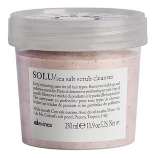 Davines Essential Haircare Solu Sea Salt Scrub Cleanser oczyszczająca pasta do włosów i skóry głowy 250 ml Davines 0250026 - Peelingi do skóry głowy - miniaturka - grafika 1