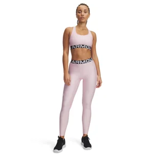Damskie legginsy treningowe Under Armour UA HG Legging - różowe - Legginsy - miniaturka - grafika 1