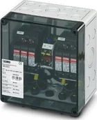 Rozdzielnie elektryczne - Phoenix contact Skrzynka przyłączeniowa PV 1000V DC Typ 2 2MPPT złącze SUNCLIX z wyposażeniem SOL-SC-1ST-0-DC-2MPPT-2001 2403337 2403337 - miniaturka - grafika 1