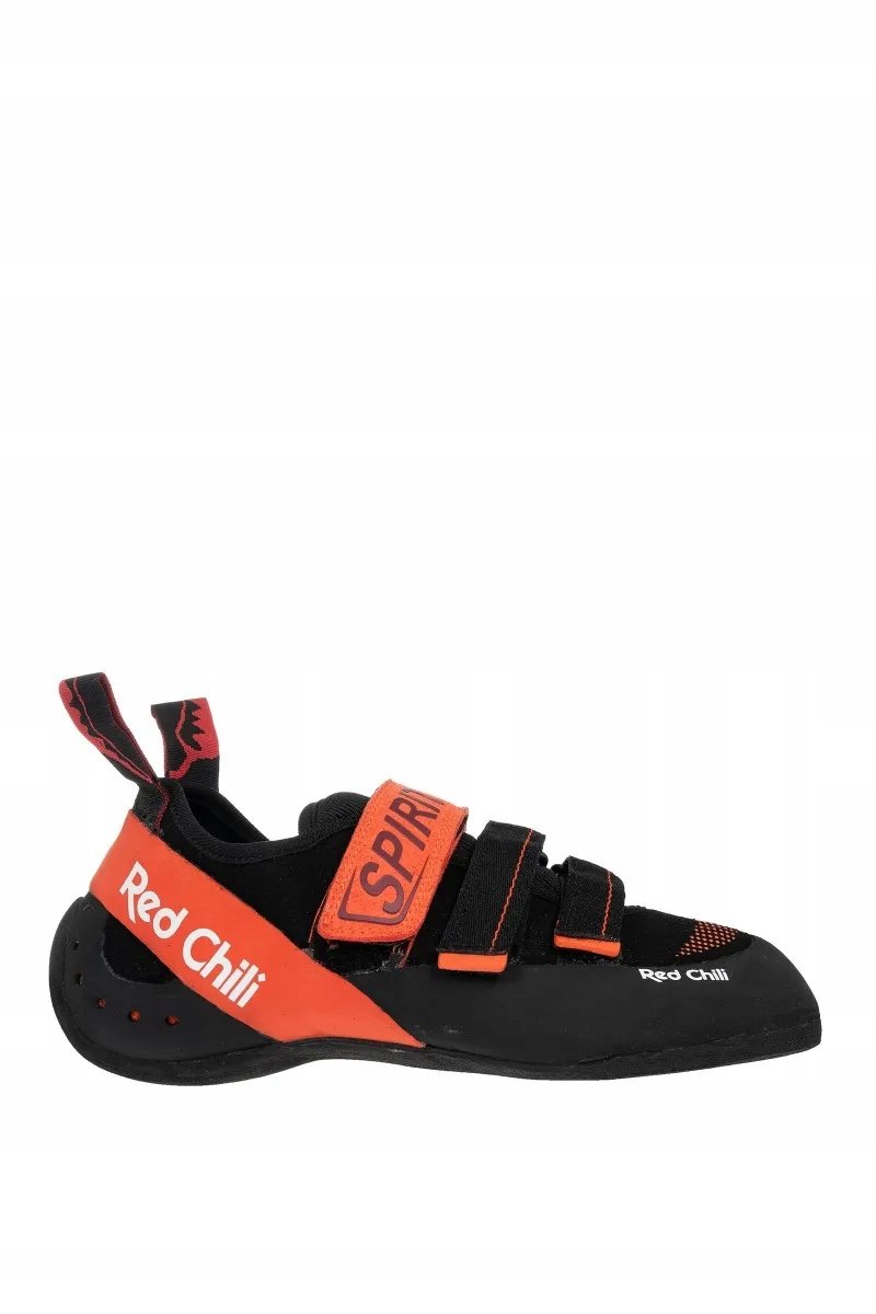 Red Chili Spirit IV Climbing Shoes, czarny/czerwony UK 9 | EU 43 2021 Buty wspinaczkowe na rzepy 35718-night (017)-9