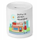 Skarbonki - Dla Komika Skarbonka na Urodziny na Prezent z Nadrukiem ze Zdjęciem + Opakowanie na prezent (wzór 04) - miniaturka - grafika 1