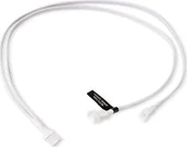 Kable komputerowe i do monitorów - Alphacool Alphacool Y-Splitter 4-Pin auf 2x 4-Pin PWM 60cm - wei - miniaturka - grafika 1