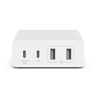 Belkin WCH010VFWH ładowarka do urządzeń przenośnych Biały Wewnętrzna - Ładowarki samochodowe - miniaturka - grafika 1