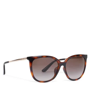 Okulary przeciwsłoneczne Guess GU00150-H Brązowy - Okulary przeciwsłoneczne - miniaturka - grafika 1