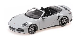 Porsche 911 (992) Turbo S Cabriolet – 2019 – Grey - Samochody i pojazdy dla dzieci - miniaturka - grafika 1