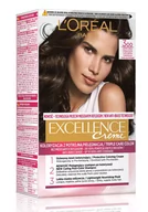 Farby do włosów i szampony koloryzujące - Loreal Excellence Creme Krem koloryzujący 3 ciemny brąz - miniaturka - grafika 1