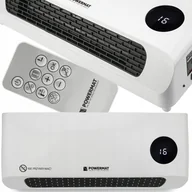 Ogrzewanie przenośne - KURTYNA POWIETRZNA GRZEJNIK CERAMICZNY 2000W PILOT - miniaturka - grafika 1