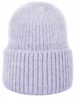 Czapki damskie - Angorowa ciepła czapka Everyday pastel cz22301-2 - miniaturka - grafika 1
