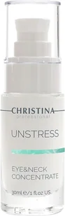 Koncentrat do skóry wokół oczu i szyi Christina Unstress 30 ml (7290100367575) - Serum do twarzy - miniaturka - grafika 1