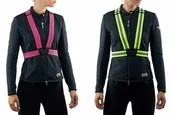 Akcesoria jeździeckie - HORZE Kamizelka/szelki odblaskowe jeździeckie - miniaturka - grafika 1