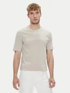 Koszulki męskie - Marc O'Polo T-Shirt 526 2012 51154 Beżowy Regular Fit - miniaturka - grafika 1