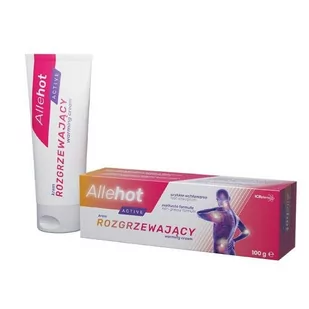 Allehot Active krem rozgrzewający 100g - Żele i maści lecznicze - miniaturka - grafika 1