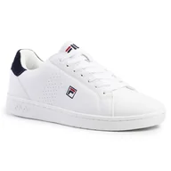 Buty sportowe męskie - Fila Crosscourt 2 F Low 1010276.98F biały - miniaturka - grafika 1
