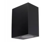 Lampy ogrodowe - Polux Sanico Kinkiet ogrodowy Boston 2xGU10 gora-dol (SG37SQWB-2) - miniaturka - grafika 1