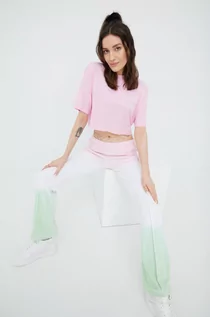 Koszulki i topy damskie - Juicy Couture t-shirt damski kolor różowy - grafika 1