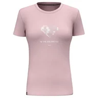 Koszulki i topy damskie - Salewa T-shirt damski Pure Heart Dry W - miniaturka - grafika 1