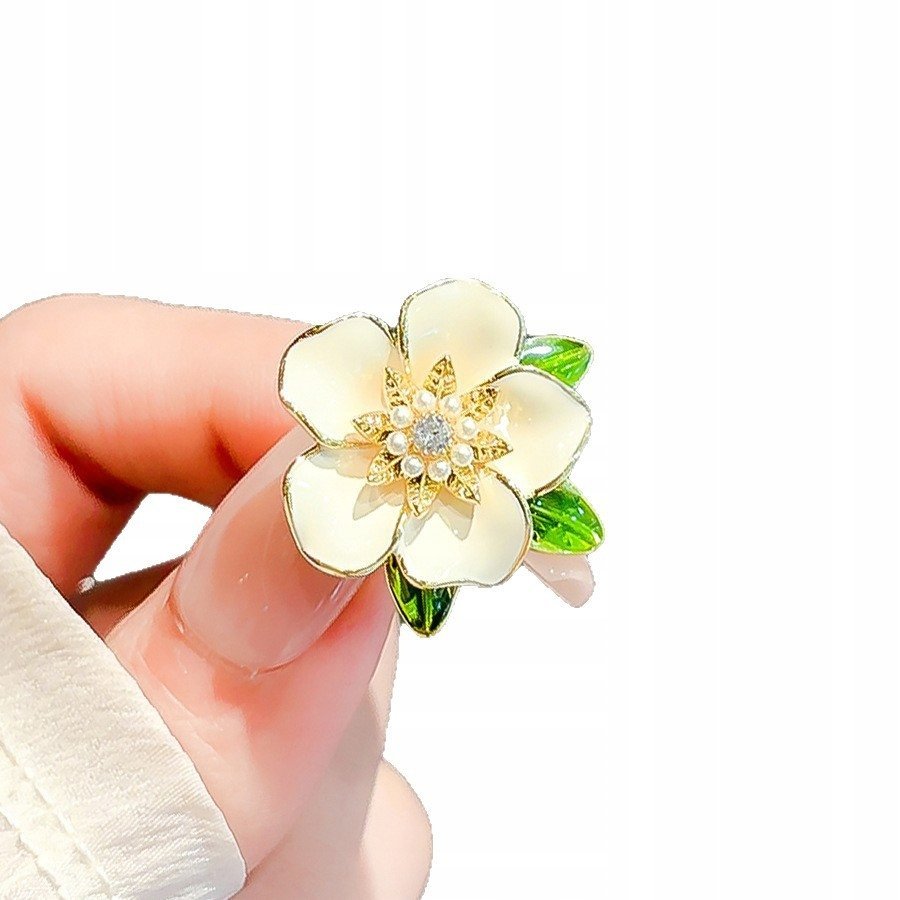 efektowna BROSZKA ozdoba do ubrań KWIATUSZEK ozdobna biżuteria