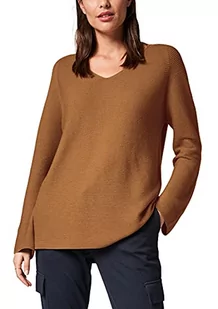 Comma CI Bluza damska, 8478 Brązowy, L - Bluzy damskie - miniaturka - grafika 1