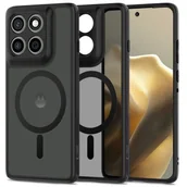 Etui i futerały do telefonów - Etui TECH-PROTECT MagMat MagSafe do Motorola Edge 60 Pro Czarny mat - miniaturka - grafika 1