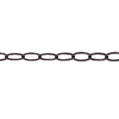Łańcuchy i liny stalowe - ANDPOL Łańcuch dekoracyjny owalny brąz 2,8 mm - miniaturka - grafika 1
