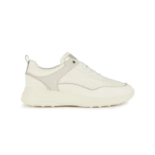 Damskie Sneakersy GEOX D ALLENIEE B D35LPB-05422-C1R1Z – Biały - Półbuty damskie - miniaturka - grafika 1